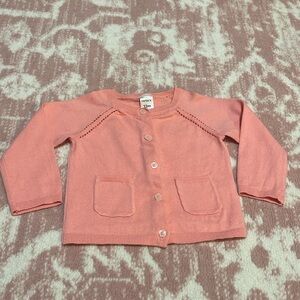 EUC - Carters Cardigan with front pockets